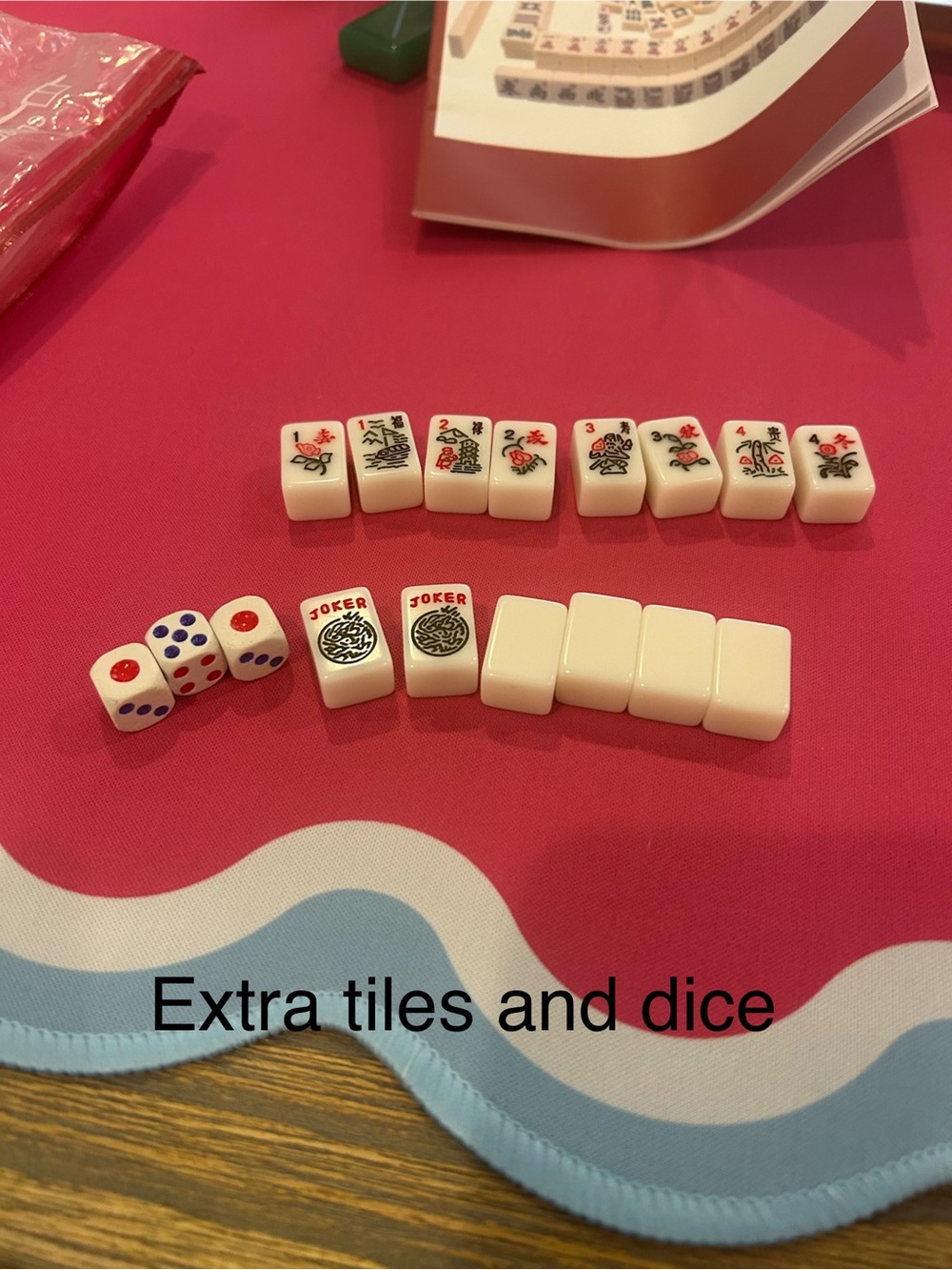 Travel MahJong set in Bag - Pink - Picture 8 of 8